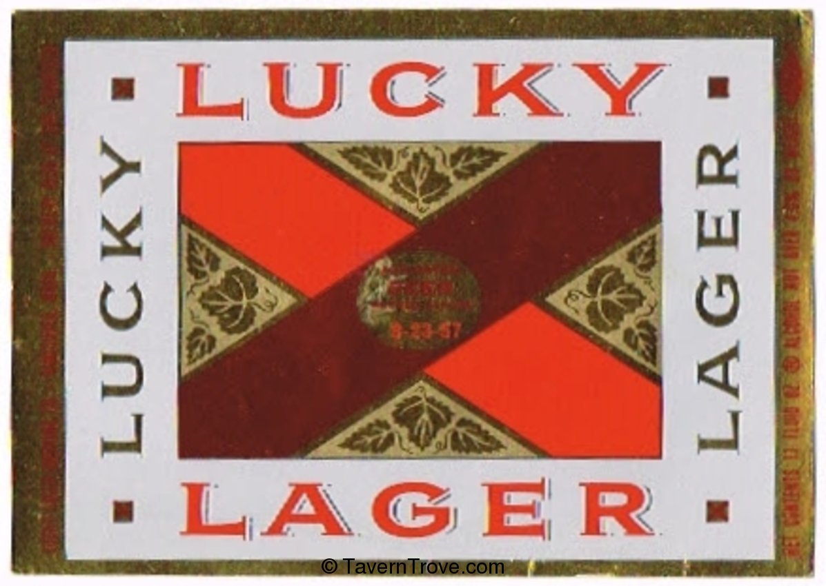 Lucky Lager Beer