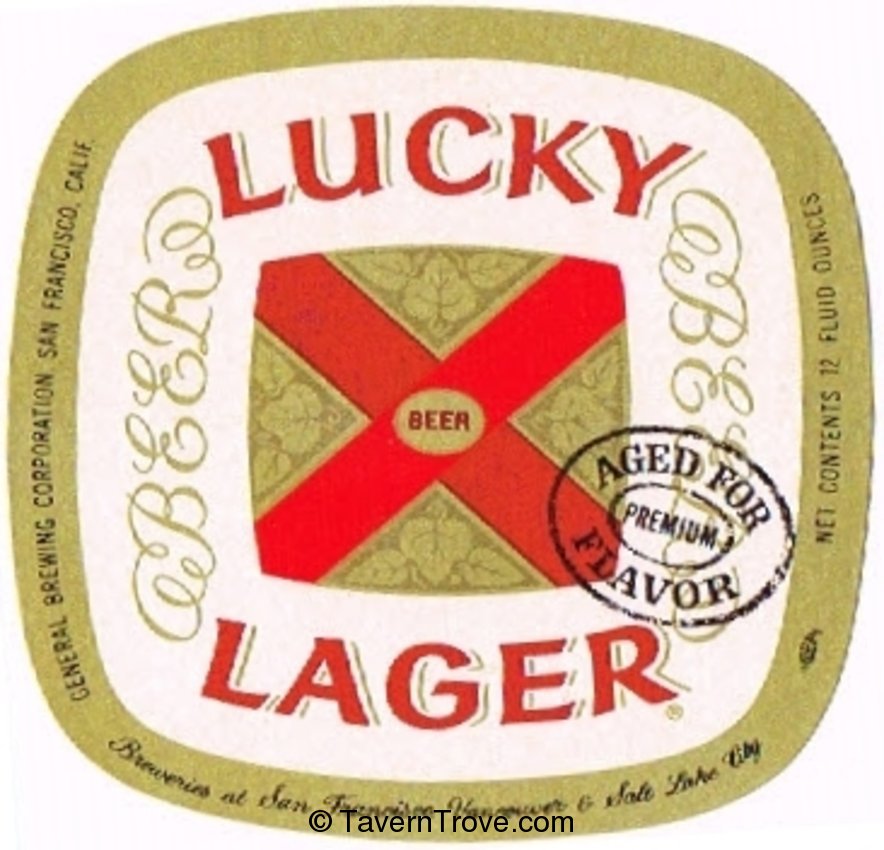 Lucky Lager Beer