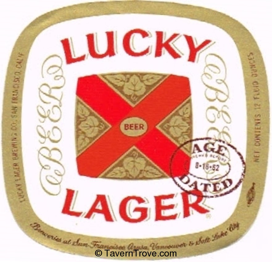 Lucky Lager Beer