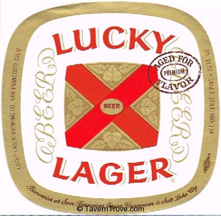 Lucky Lager Beer