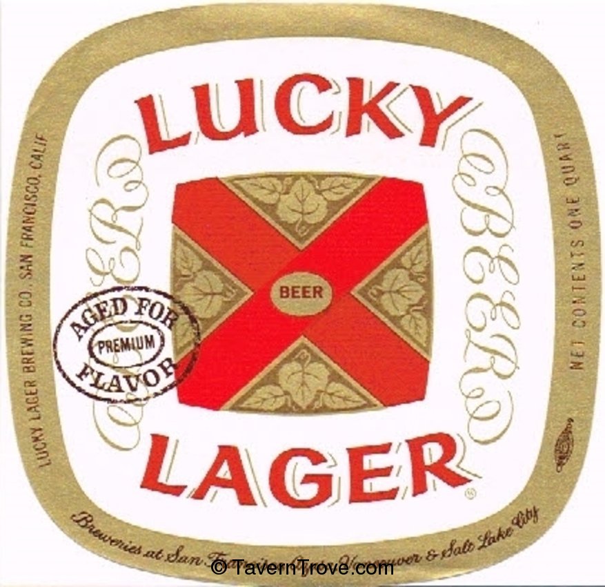 Lucky Lager Beer