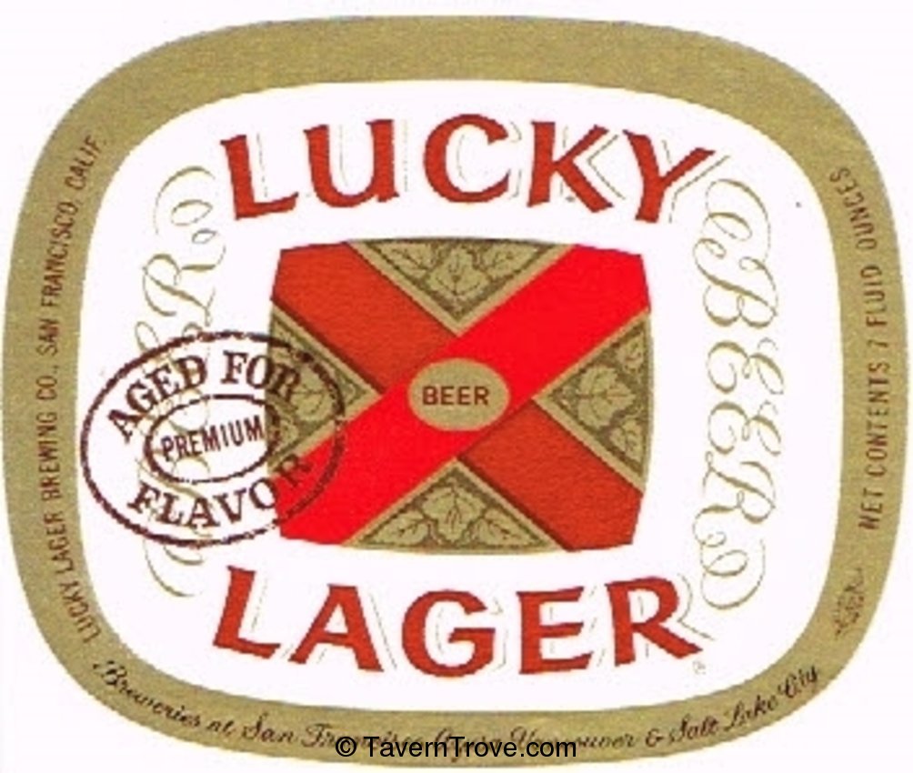 Lucky Lager Beer