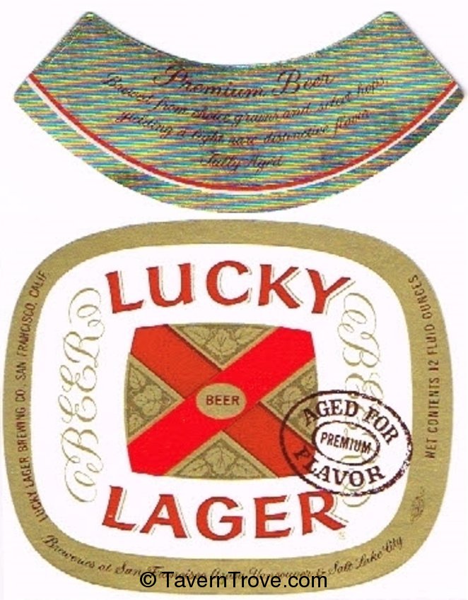 Lucky Lager Beer