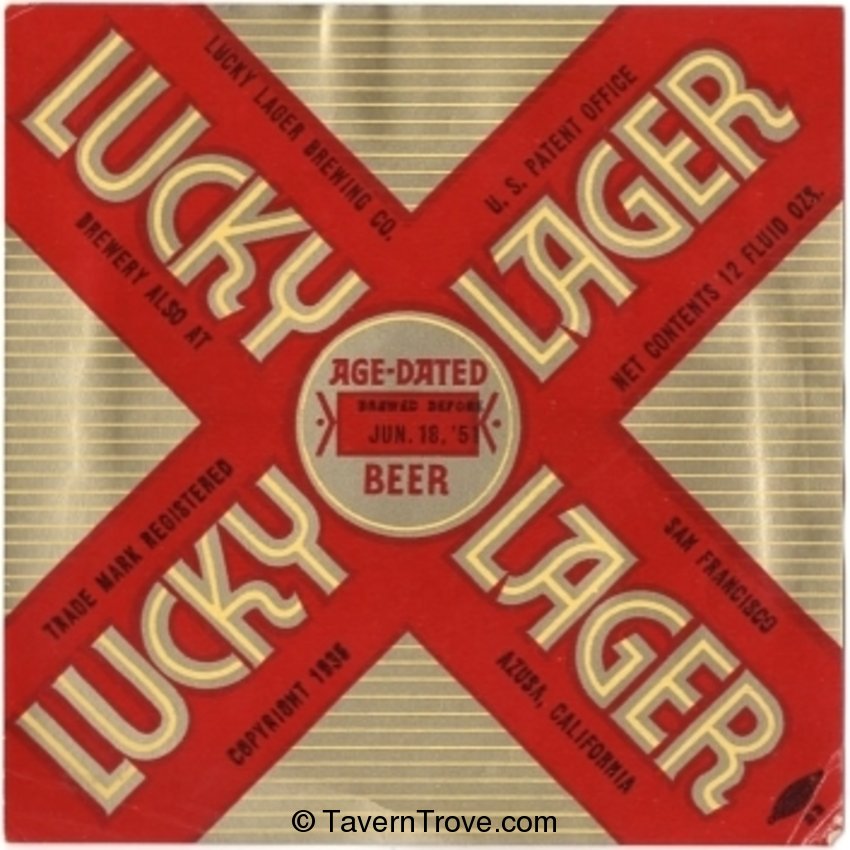 Lucky Lager Beer