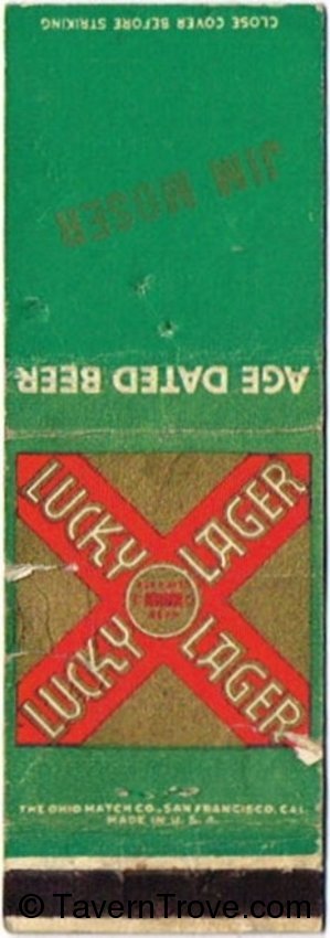 Lucky Lager Beer