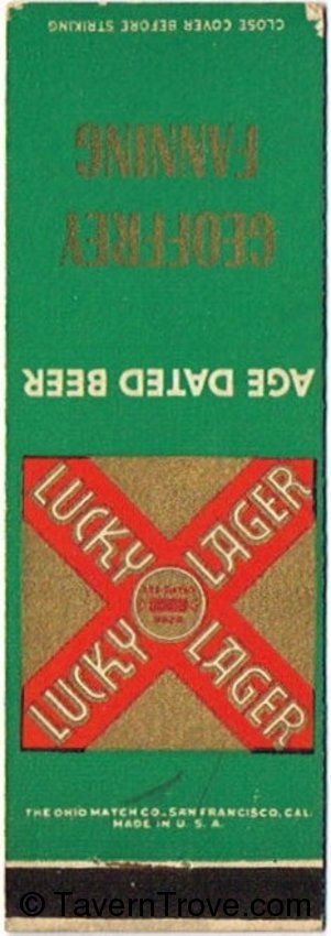 Lucky Lager Beer