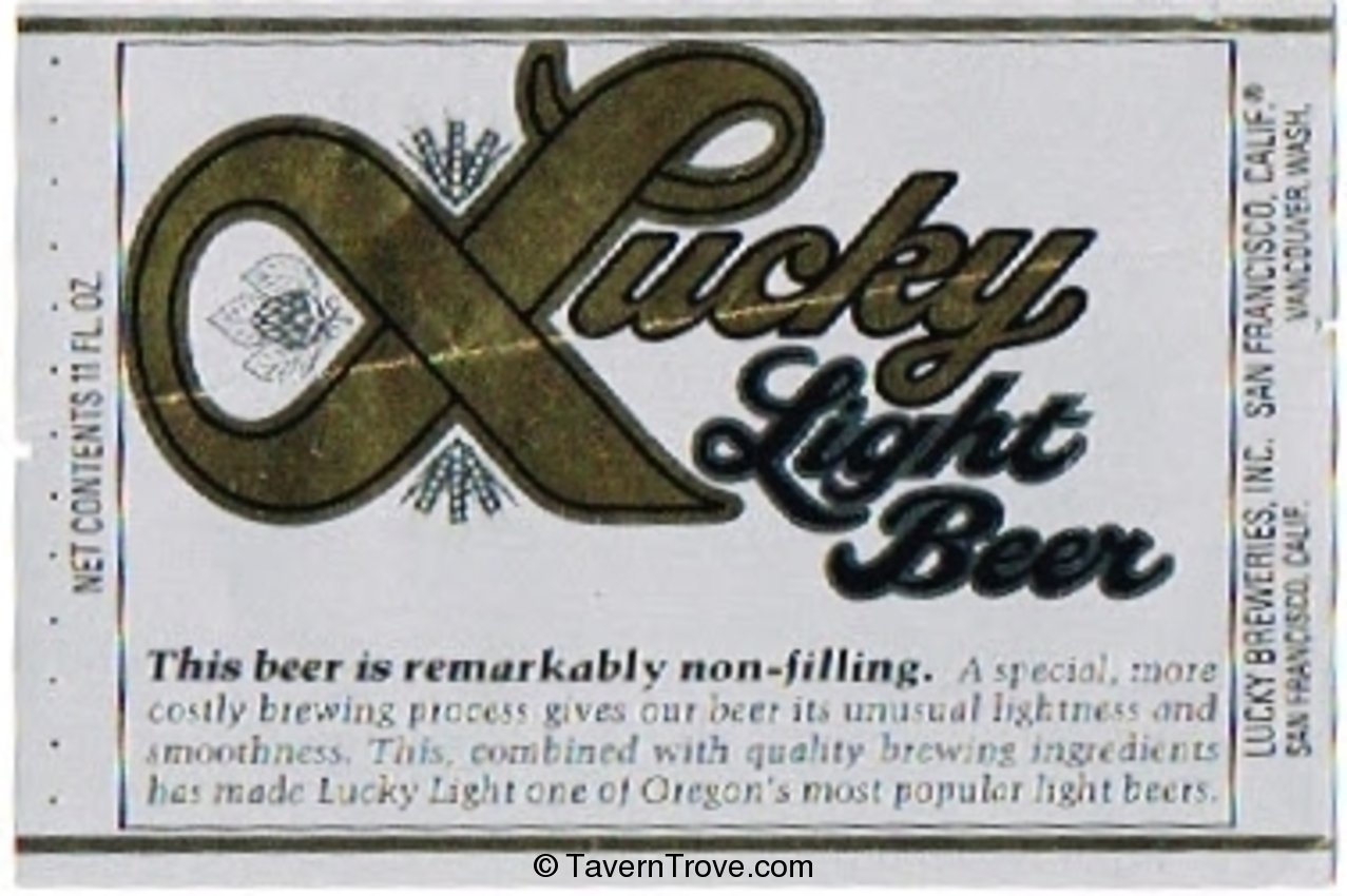Lucky Light Beer