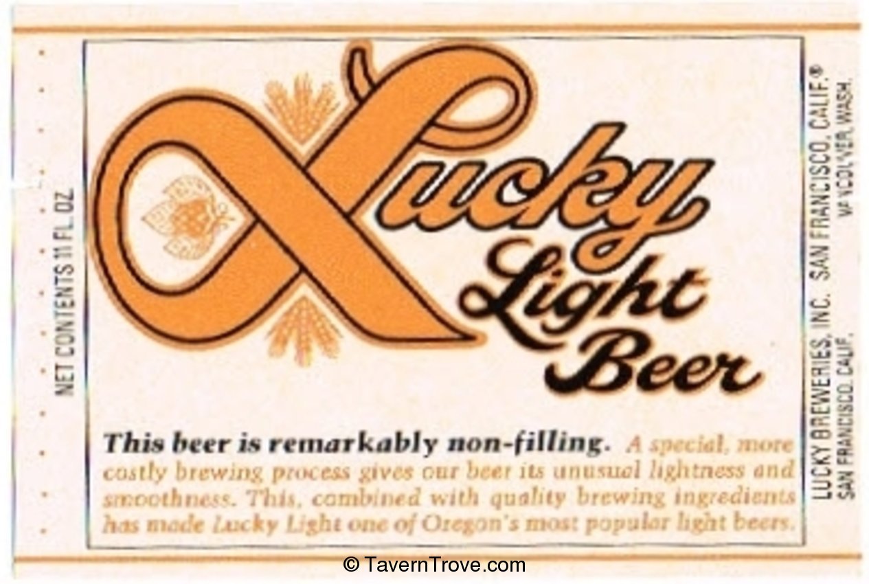 Lucky Light Beer