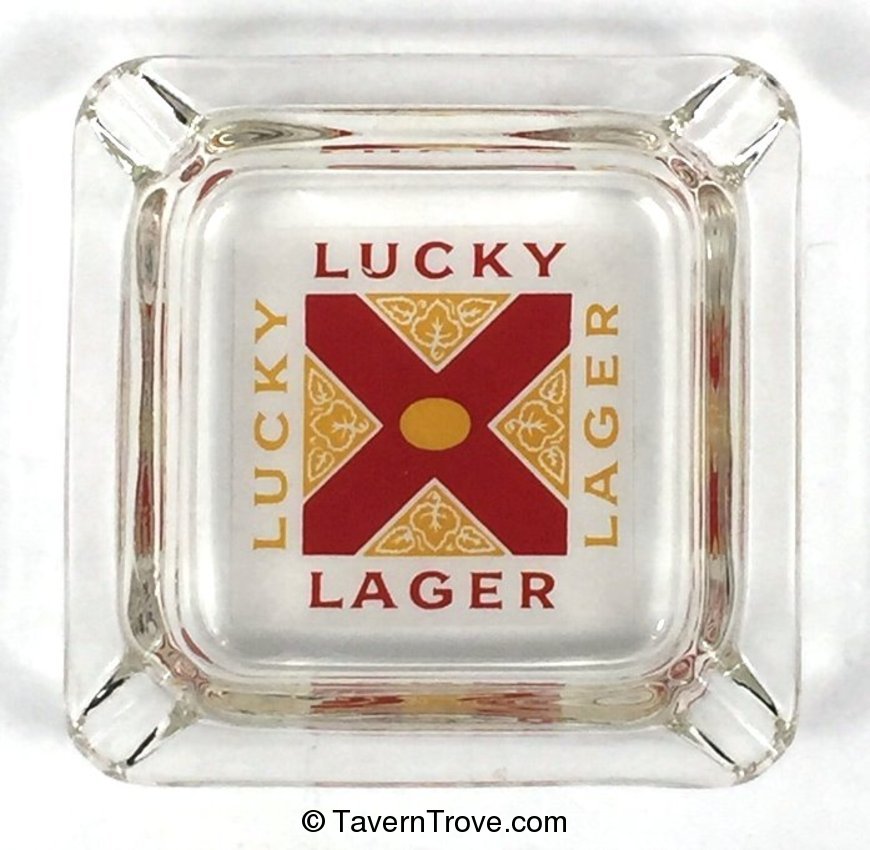 Lucky Lager Ash Tray