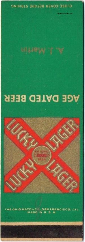 Lucky Lager Beer