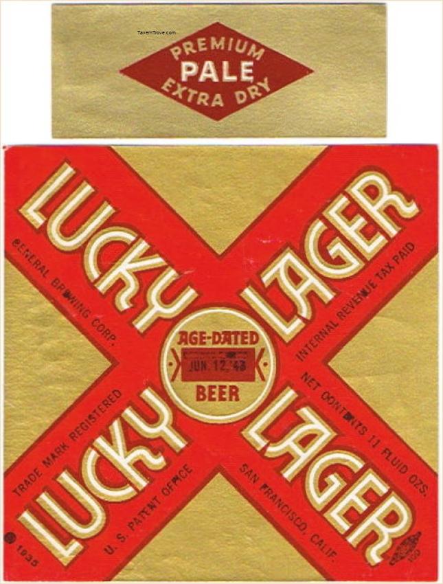 Lucky Lager Beer