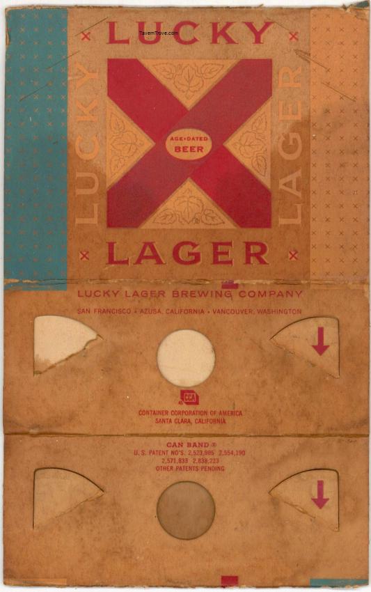 Lucky Lager Beer (11oz cans)