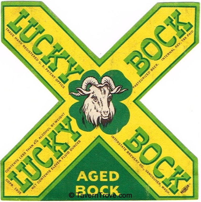 Lucky Lager Bock Beer