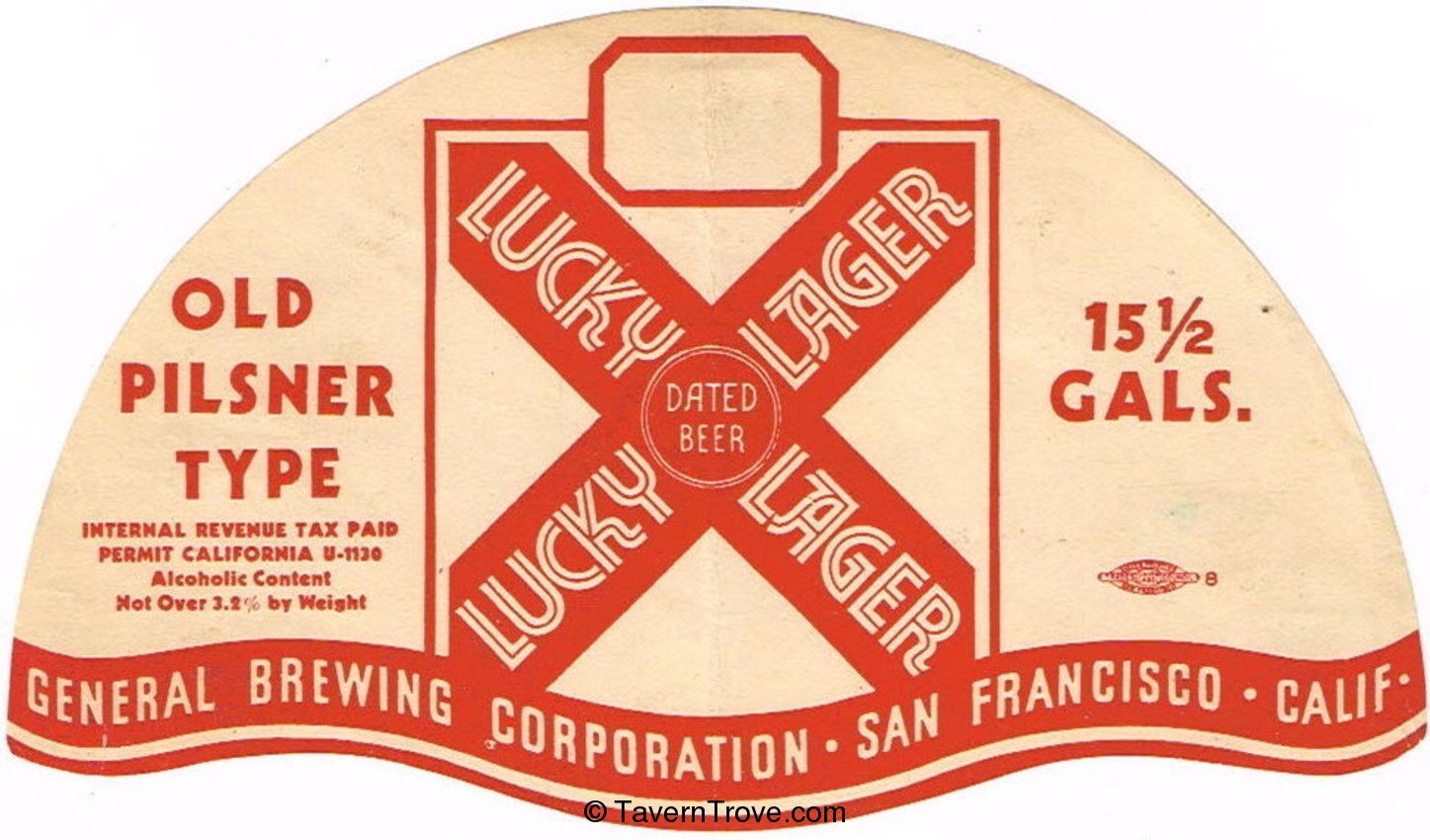 Lucky Lager Old Pilsner Type Beer