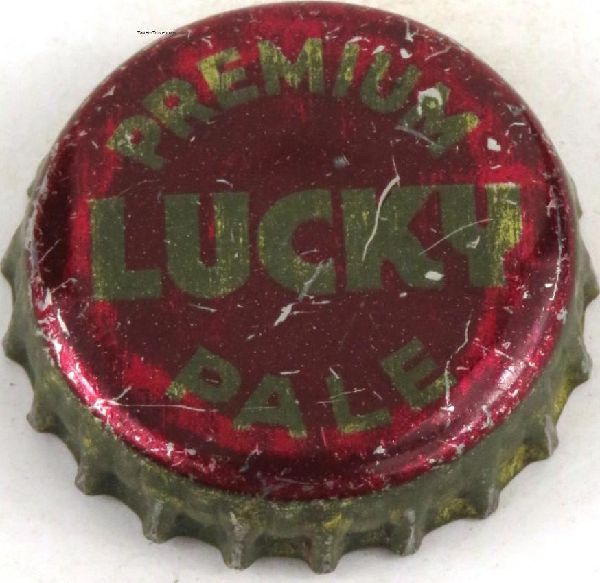 Lucky Premium Pale Beer (metallic gold)