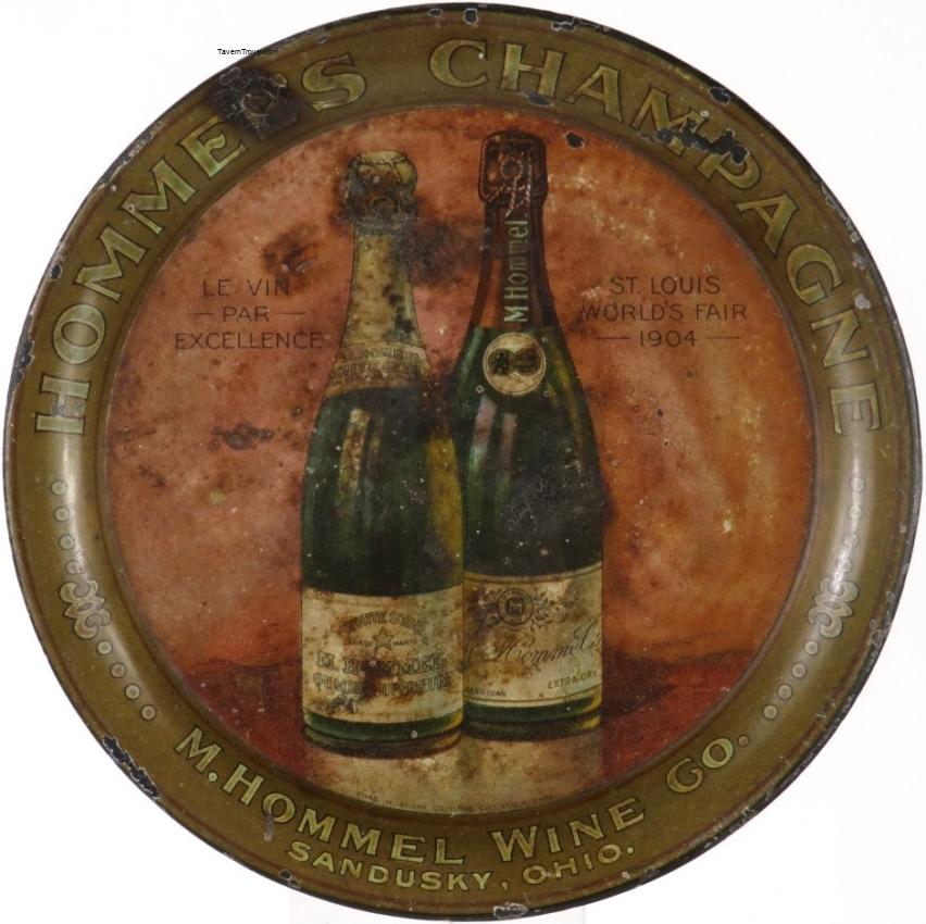 M. Hommel's Champagne Sandusky Ohio