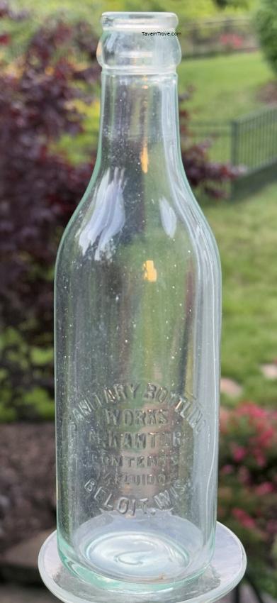 M. Kantor, Sanitary Bottling Works Beloit Wisconsin