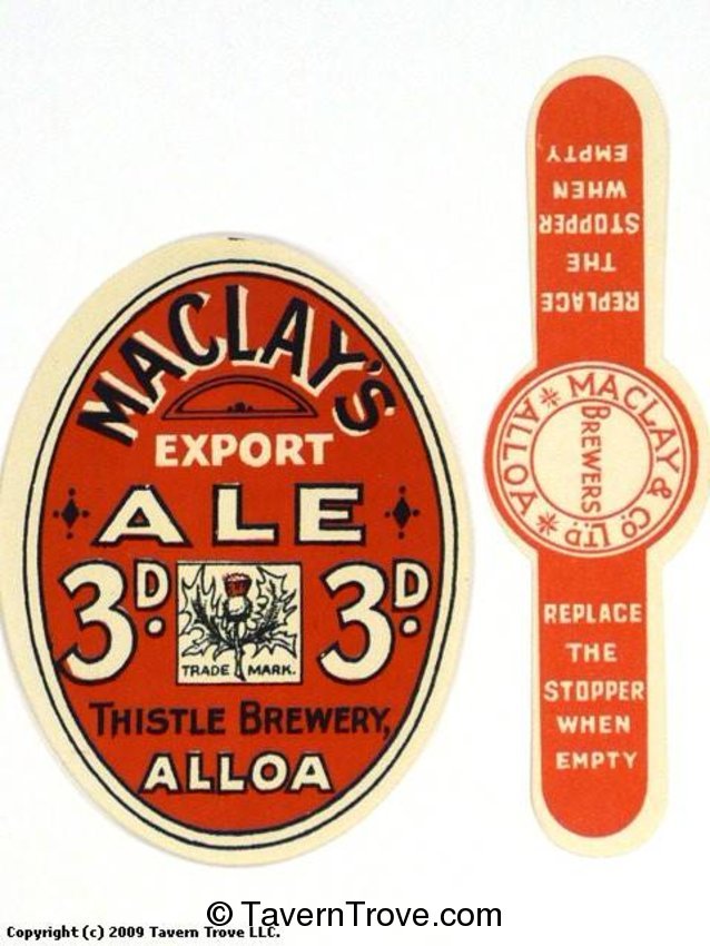 Maclay's 3d Export Ale