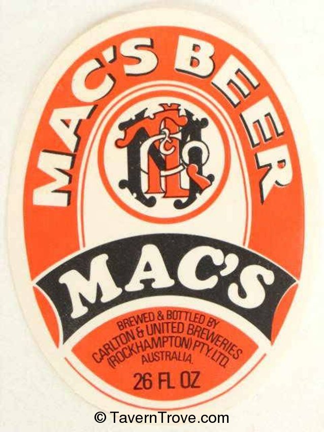 Mac's Draught Beer