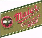 Maier Gold Label Special Brew Beer