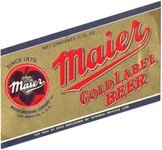 Maier Gold Label Special Brew Beer