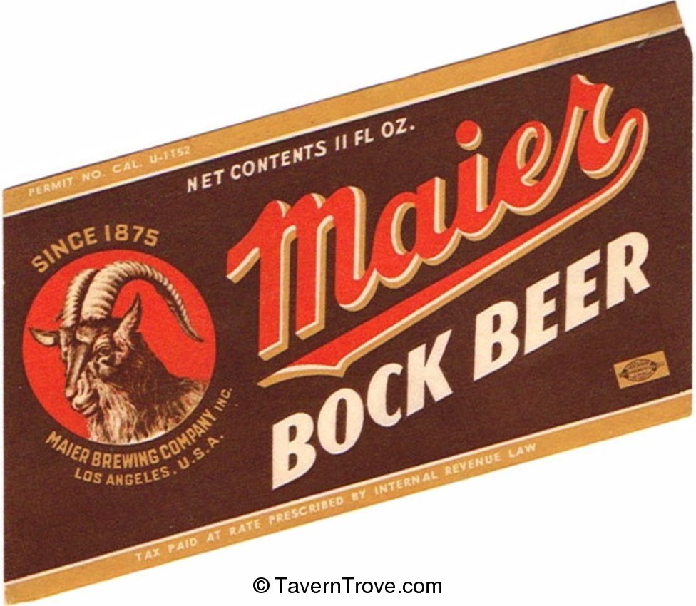 Maier Bock Beer