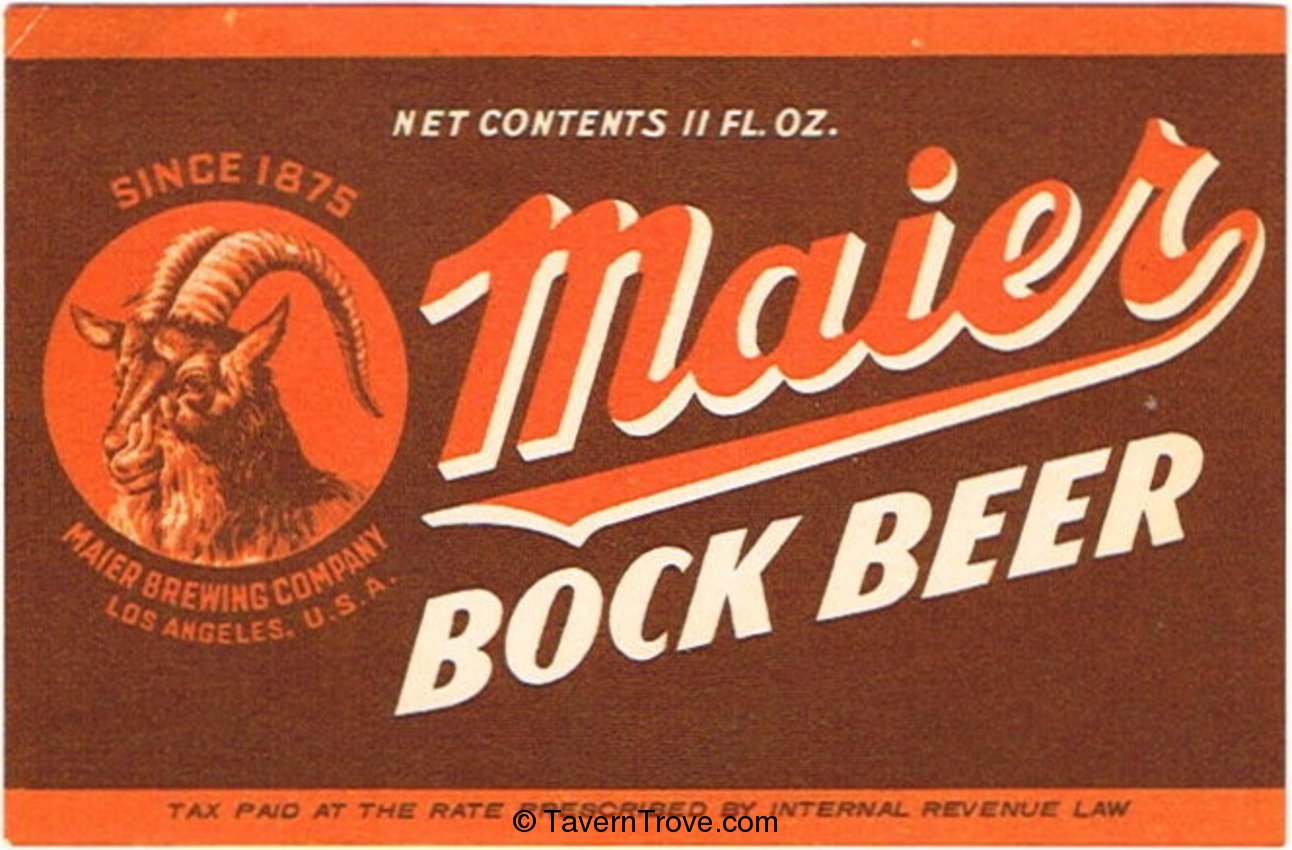 Maier Bock Beer