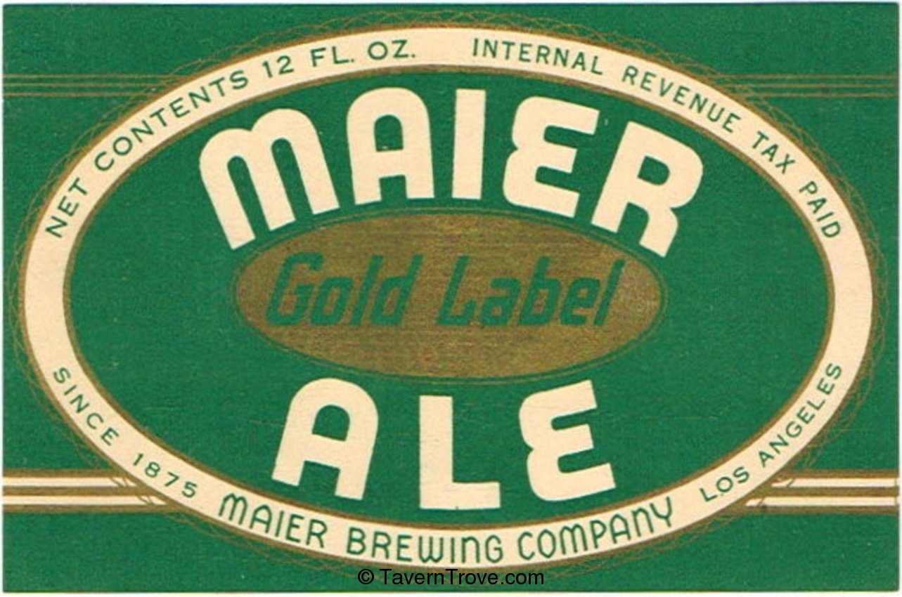 Maier Gold Label Ale