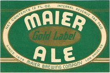 Maier Gold Label Ale