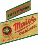 Maier Gold Label Special Brew Beer