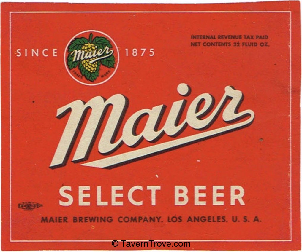 Maier Select Beer