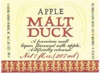 Malt Duck Apple Malt Liquor