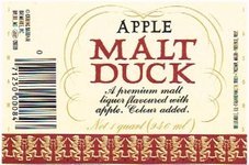 Malt Duck Apple Malt Liquor