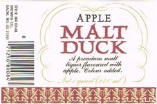 Malt Duck Apple Malt Liquor