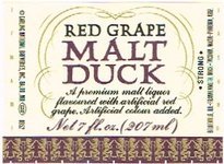 Malt Duck Red Grape Malt Liquor