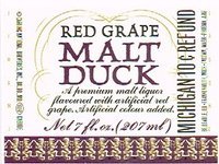 Malt Duck Red Grape Malt Liquor