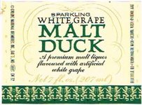Malt Duck White Grape Malt Liquor