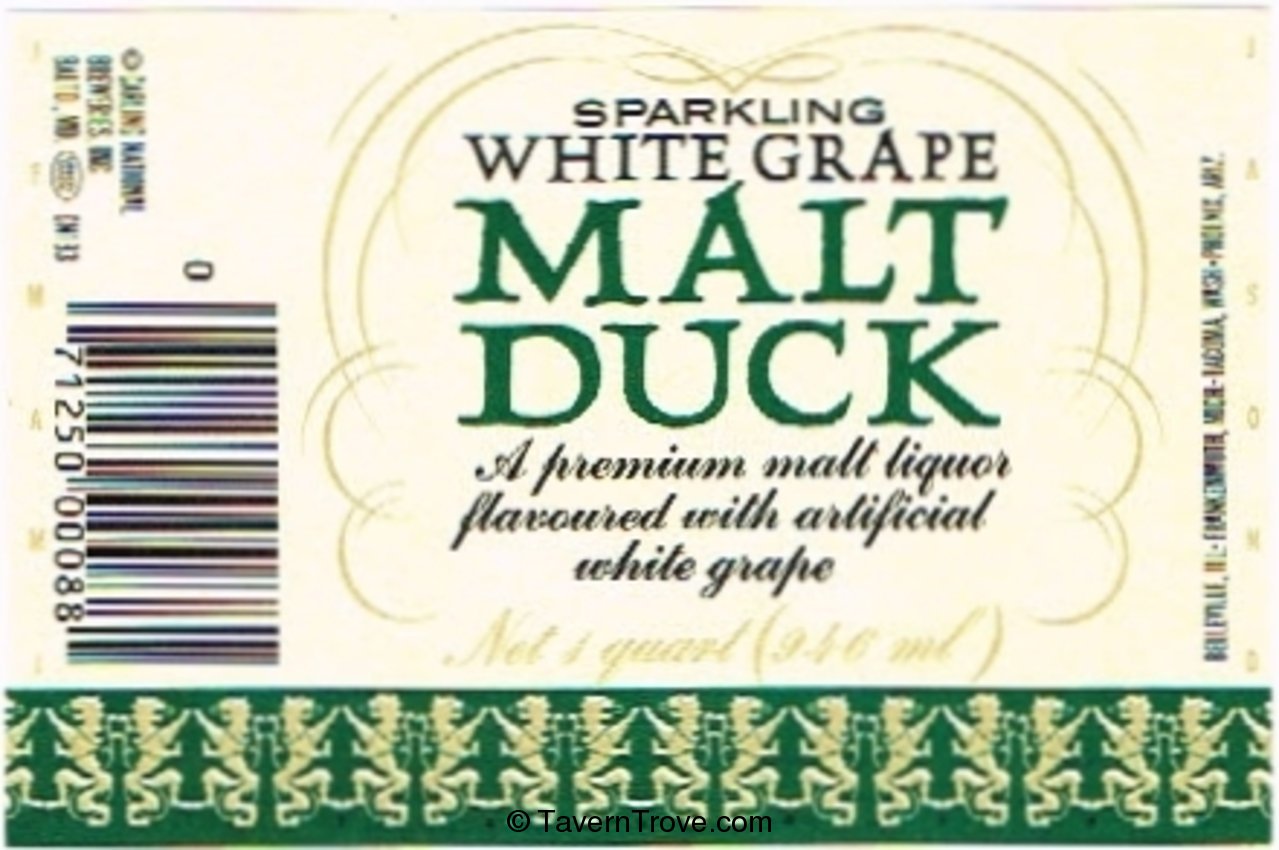 Malt Duck White Grape Malt Liquor