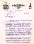 Malt Nutrine Department Letterhead