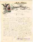 Malt Nutrine Dept. Letterhead