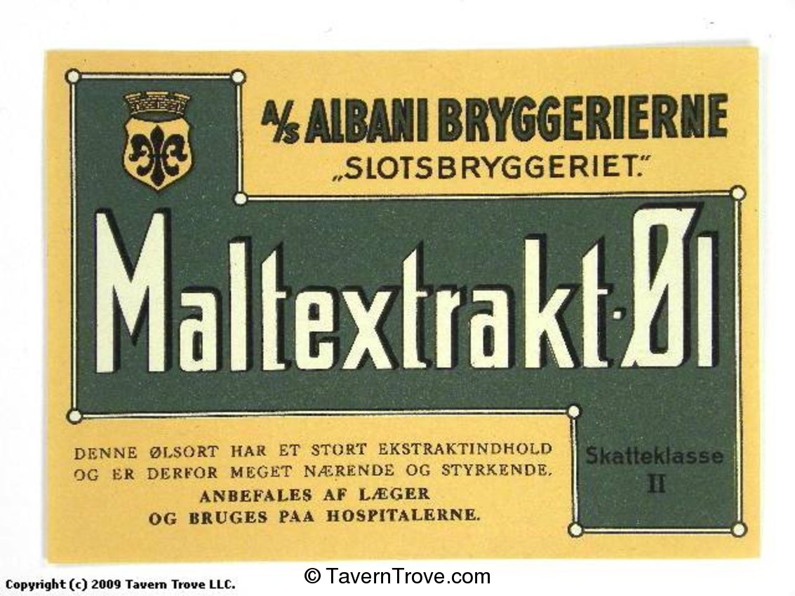 Maltextrakt Øl