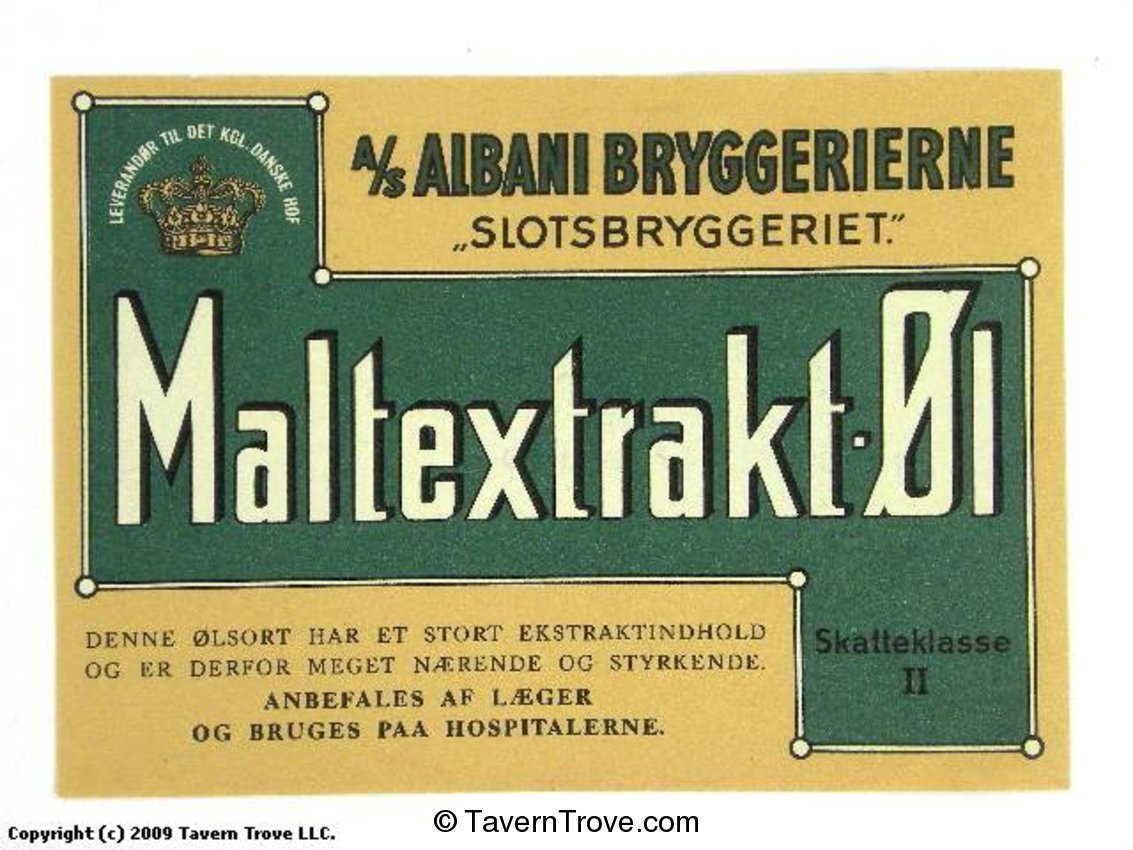 Maltextrakt Øl