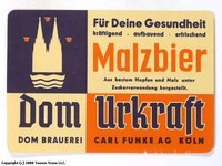 Malzbier Dom Urkraft