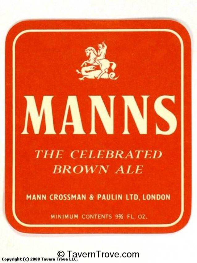 Mann's Celebrated Brown Ale