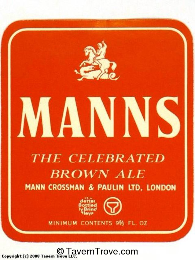 Mann's Celebrated Brown Ale