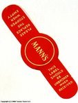 Mann's Stopper Label