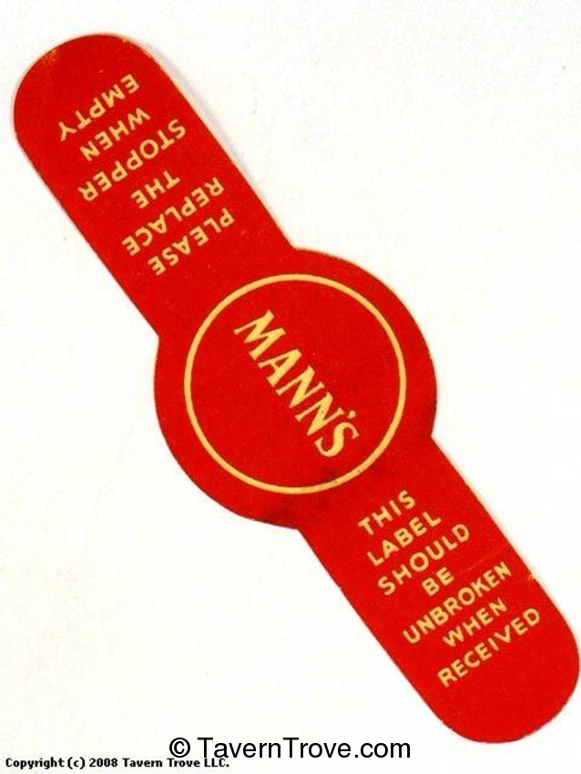 Mann's Stopper Label