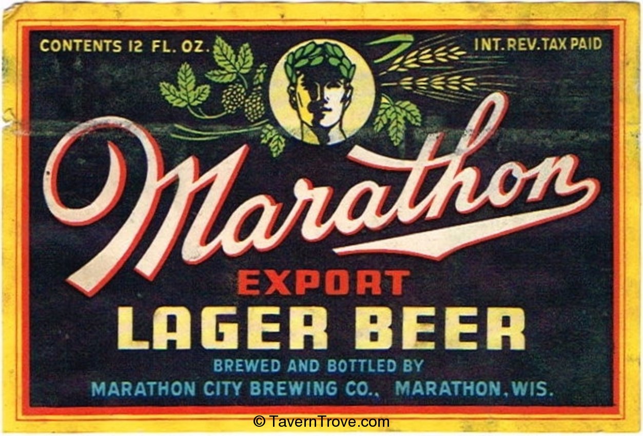 Marathon Export Lager Beer