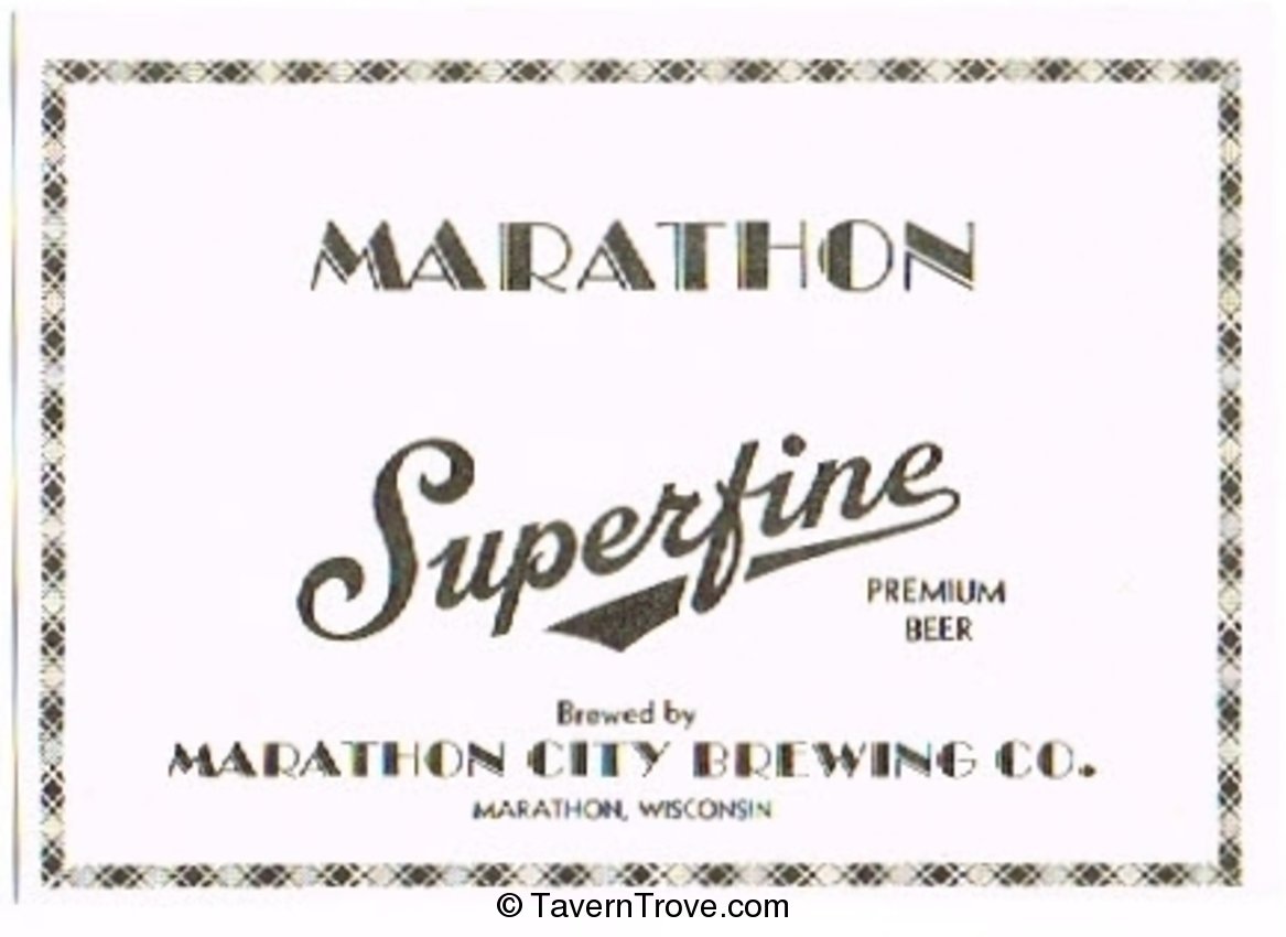 Marathon Superfine Beer