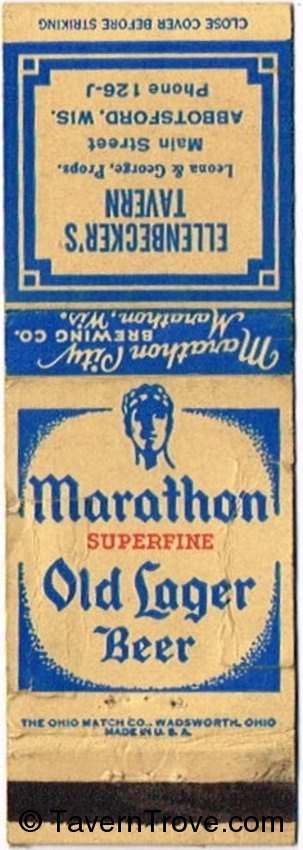 Marathon Superfine Old Lager Beer